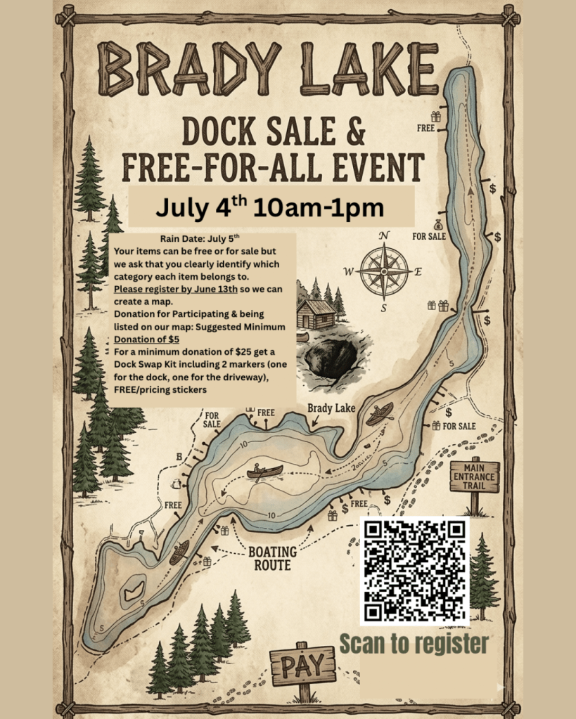 Dock Sale Flyer